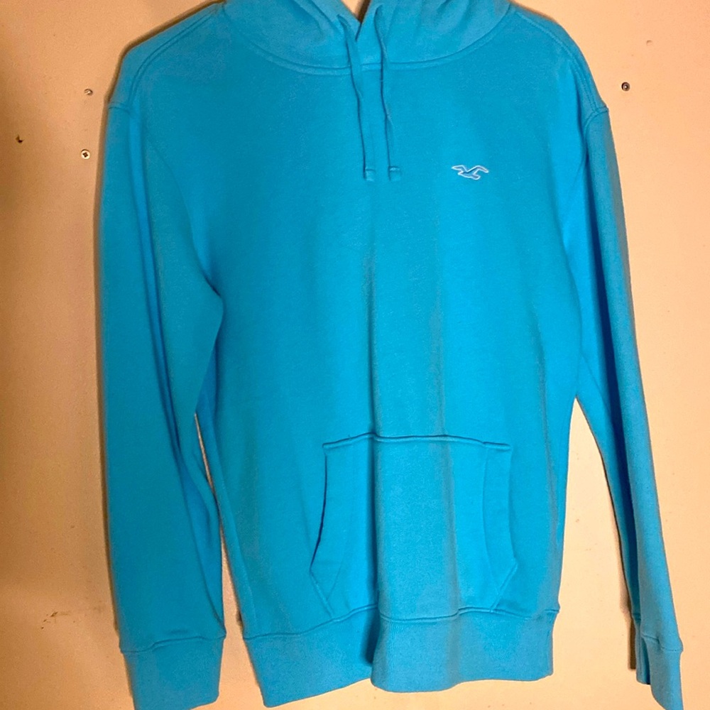 Blue hollister hoodie